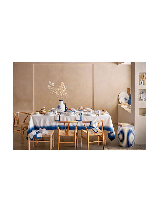 Pip Studio Metallic Vase Pip & Blue Bird White Blue 36cm