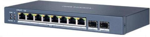 Hikvision DS-3E1510P-SI Managed L2 PoE+ Switch με 8 Θύρες Gigabit (1Gbps) Ethernet και 1 SFP Θύρα