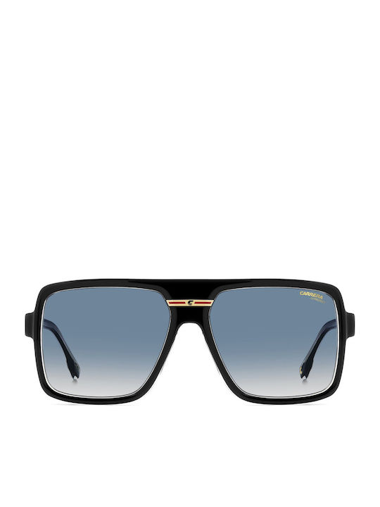 Carrera Ochelari De Soare Pentru Bărbați Cu Ramă Neagră Din Plastic Și Lentile Gri Degrade