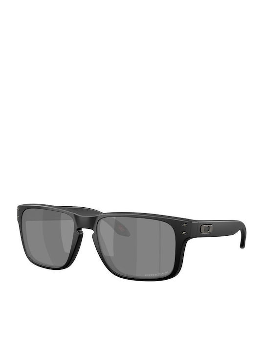 Oakley Holbrook S Prizm Männliche Sonnenbrillen mit Horn umrandetem Rahmen Matt Schwarz Polarisiert