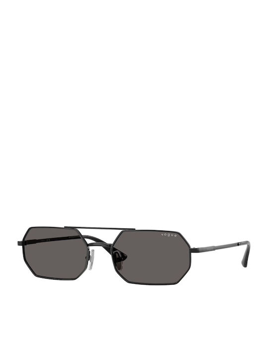 Vogue Men's Sunglasses with Black Metal Frame and Gray Lens VO4329S 352/87