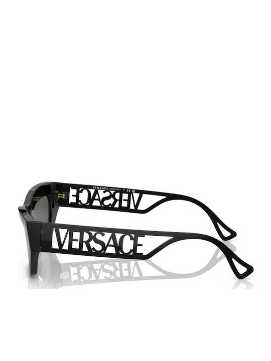 Versace Γυναικεία Γυαλιά Ηλίου με Μαύρο Σκελετό και Γκρι Φακό VE4432U 523287