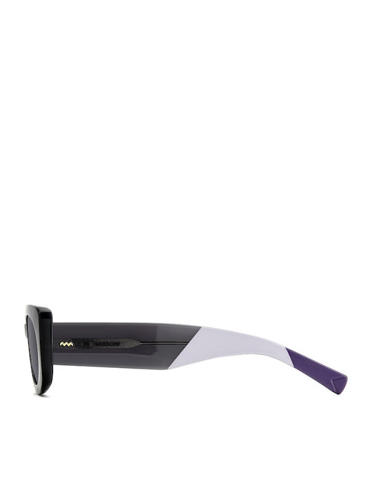 Missoni Women's Sunglasses with Black Plastic Frame and Black Lens MMI 0169/S KB7/IR