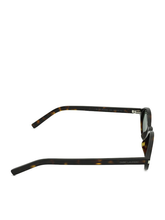 Ysl Jeanne Unisex Γυαλιά Ηλίου με Καφέ Ταρταρούγα Κοκκάλινο Σκελετό και Γκρι Φακό