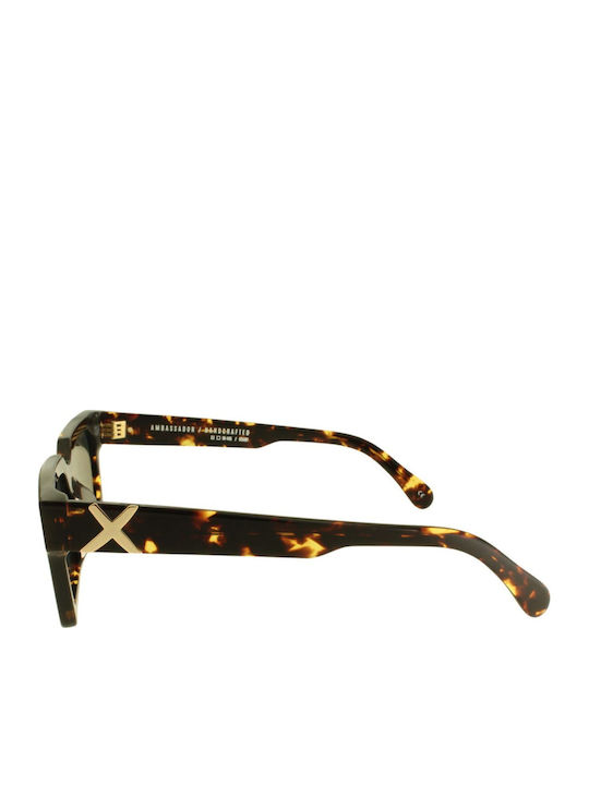 Oscar & Frank Ambassador Unisex Sunglasses with Plastic Frame 050DT Dark Tort