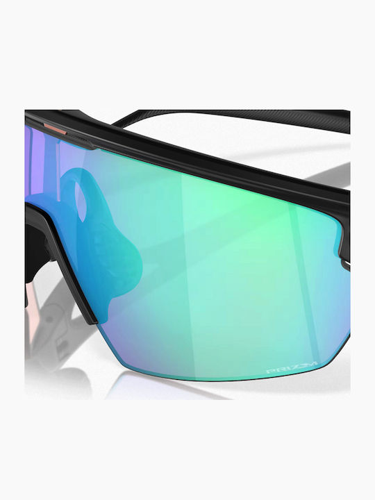 Oakley Sphaera Ανδρικά Γυαλιά Ηλίου με Μαύρο Κοκκάλινο Σκελετό και Πολύχρωμο Καθρέφτη Φακό OO9403-06