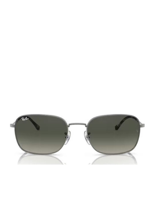 Ray Ban Unisex Ochelari de soare cu Argintiu Cadru și Gri Degradati Lentilă