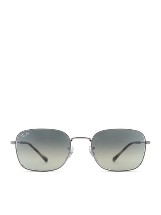 Ray Ban Unisex Ochelari de soare cu Argintiu Cadru și Gri Degradati Lentilă