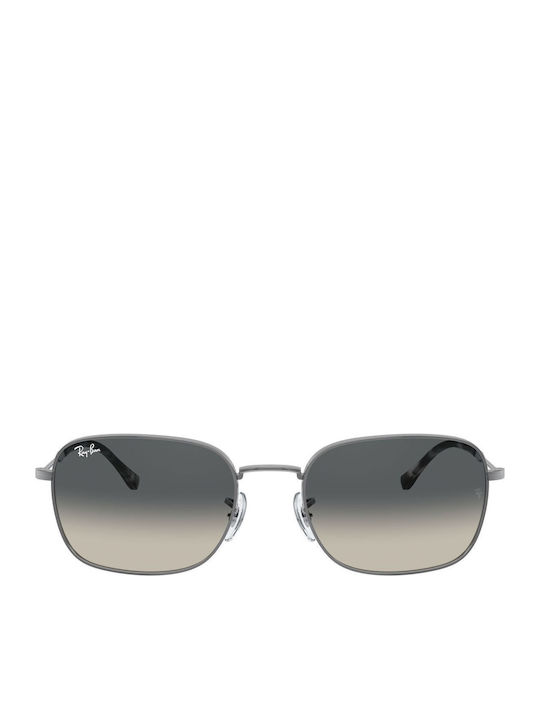 Ray Ban Unisex Ochelari de soare cu Argintiu Cadru și Gri Degradati Lentilă