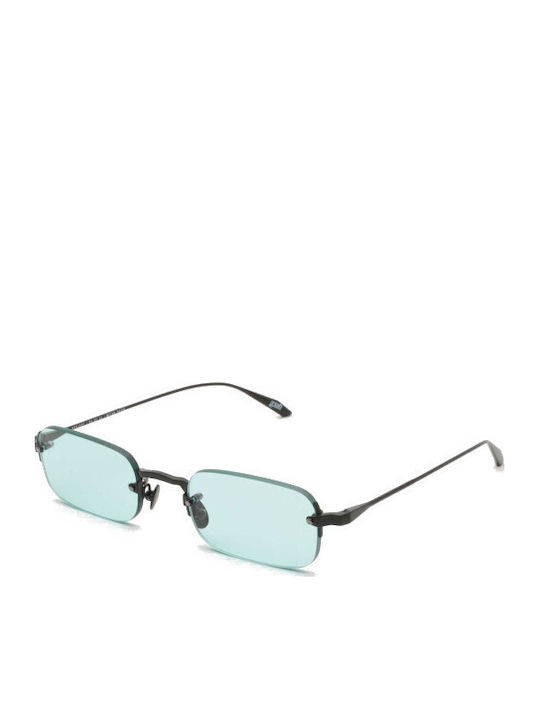Gast Astro Unisex Γυαλιά Ηλίου με Μαύρο Μεταλλικό Σκελετό και Πράσινο Φακό AS01