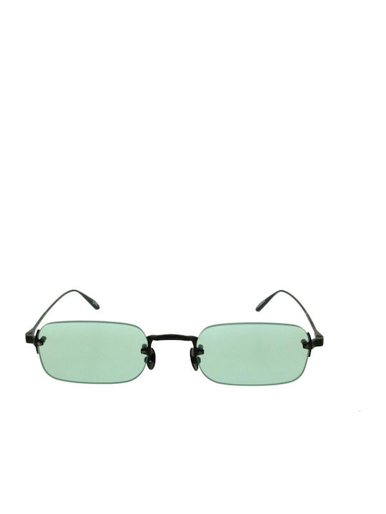 Gast Astro Unisex Γυαλιά Ηλίου με Μαύρο Μεταλλικό Σκελετό και Πράσινο Φακό AS01