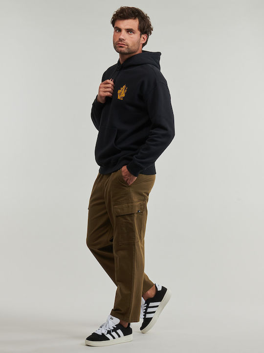 Callum Rooney Sweatshirt mit Kapuze Schwarz
