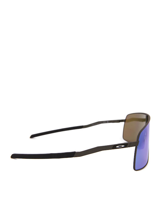 Oakley Sutro Ti Unisex Γυαλιά Ηλίου με Μαύρο Μεταλλικό Σκελετό και Μπλε Φακό OO6013-04