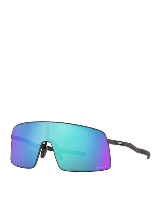 Oakley Sutro Ti Unisex Γυαλιά Ηλίου με Μαύρο Μεταλλικό Σκελετό και Μπλε Φακό OO6013-04