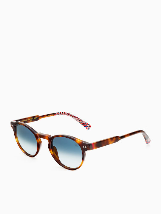 Etnia Barcelona Mission District II Unisex Sunglasses with Brown Tartaruga Plastic Frame