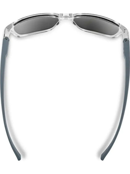 Julbo Powell Unisex Sonnenbrille mit Kunststoff Gestell Black/Red J4751114