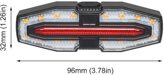 Rechargeable Rear Bicycle Light