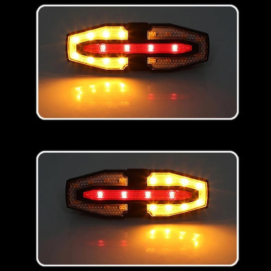 Rechargeable Rear Bicycle Light