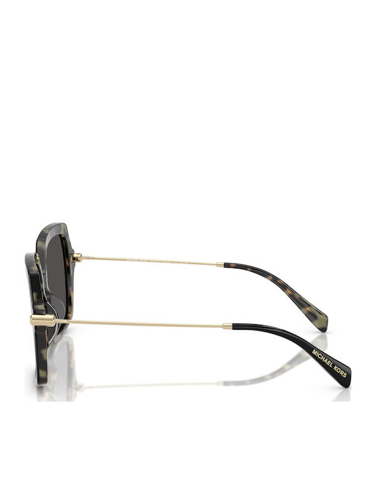 Michael Kors Quogue Women's Sunglasses with Black Plastic Frame and Black Lens MK2247U 3950