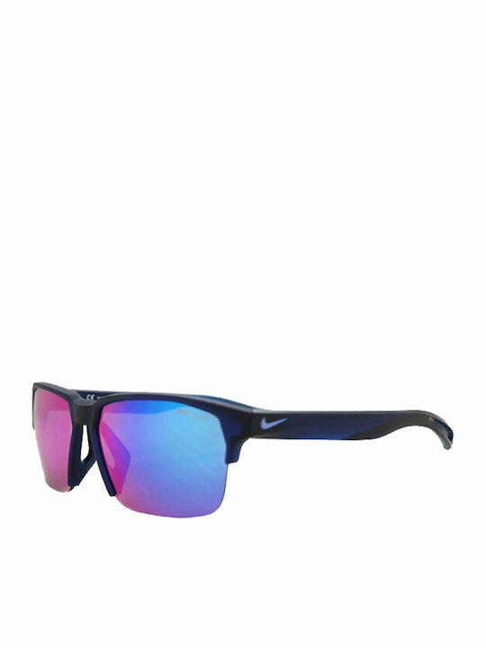 Nike Maverick Men's Sunglasses with Navy Blue Plastic Frame CU3746-451