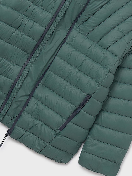 Kids' Casual Jacket with Hood Green