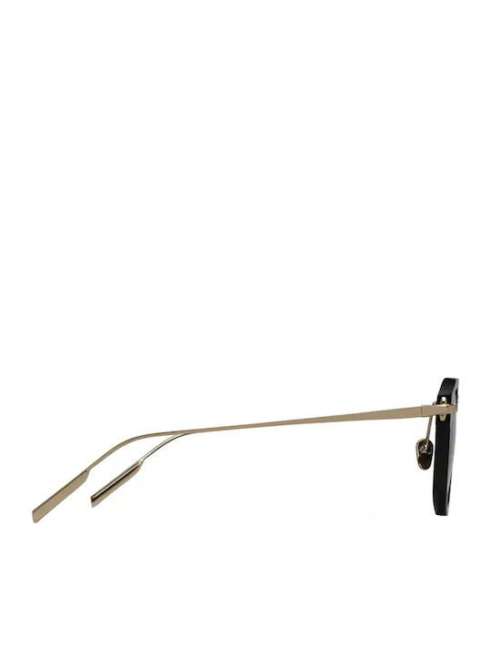 Maui Jim Alika Unisex Sunglasses with Black Frame and Gray Gradient Polarized Lens B837-02