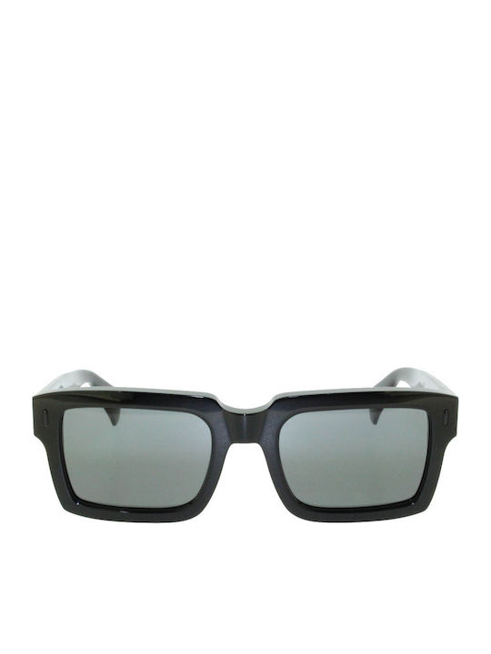 Gast Loot Unisex Sunglasses with Black Plastic Frame and Black Lens LT01
