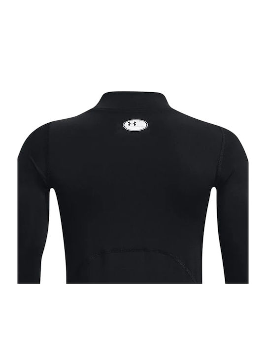 Kids' Shirt Long Sleeve Black Heatgear