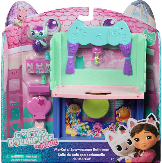 Spin Master Къщата на куклите на Габи MerCat's Spa-wesome Баня за 3+ години 25.4 см