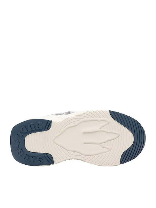 Παιδικά Sneakers με Σκρατς & Φωτάκια Μπλε