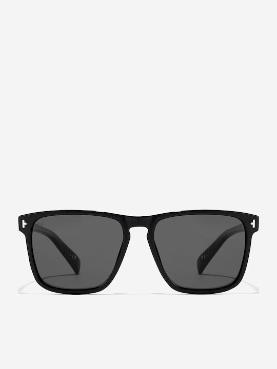 Hawkers Dust Unisex Γυαλιά Ηλίου με Μαύρο Κοκκάλινο Σκελετό και Μαύρο Polarized Φακό HDUS23BBTP