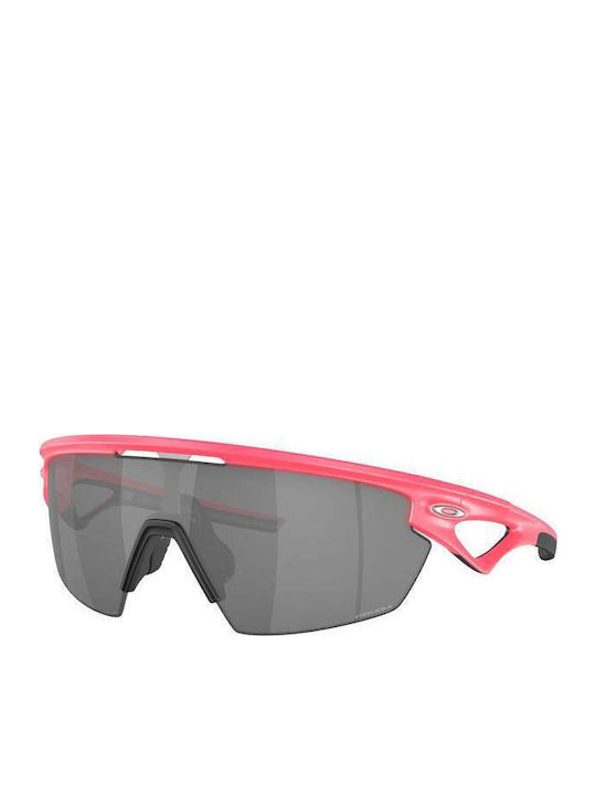 Oakley Sphaera Bărbătești Ochelari de soare cu Roz Cadru și Negru Lentilă OO9403-10
