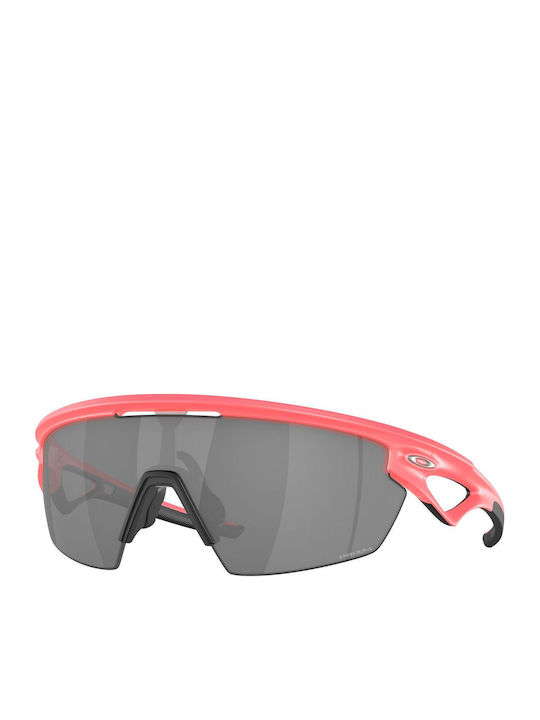 Oakley Sphaera Bărbătești Ochelari de soare cu Roz Cadru și Negru Lentilă OO9403-10