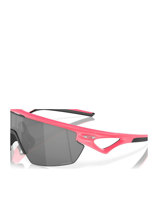 Oakley Sphaera Bărbătești Ochelari de soare cu Roz Cadru și Negru Lentilă OO9403-10
