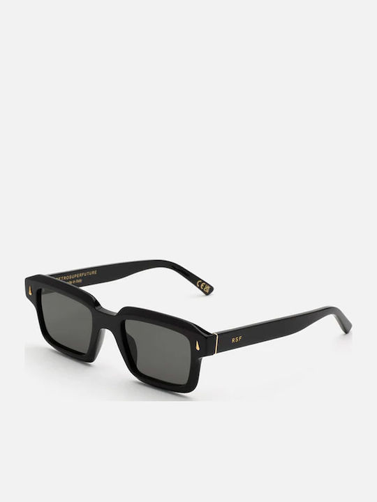 Retrosuperfuture Unisex Ochelari de soare cu Negru Cadru și Negru Lentilă GIARDINO-YA3