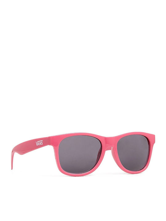 Vans Spicoli Unisex Sunglasses with Pink Plastic Frame and Gray Lens VN000LC0G3X