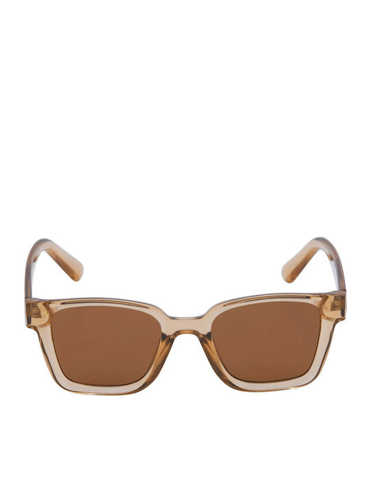 Jack & Jones Unisex Sunglasses with Plastic Frame Brown Stone 12251480