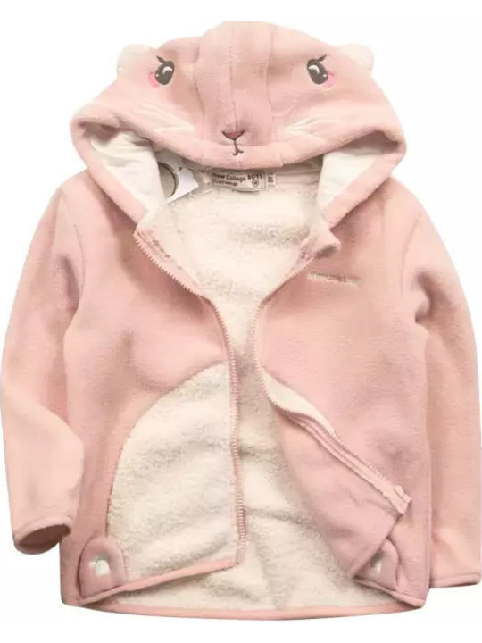 Kids Cardigan Pink