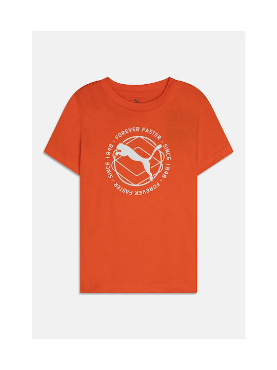 Kids' T-shirt Orange