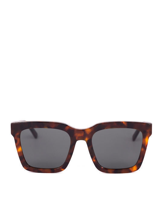 Retrosuperfuture Aalto Women's Sunglasses with Brown Tartaruga Plastic Frame and Gray Lens