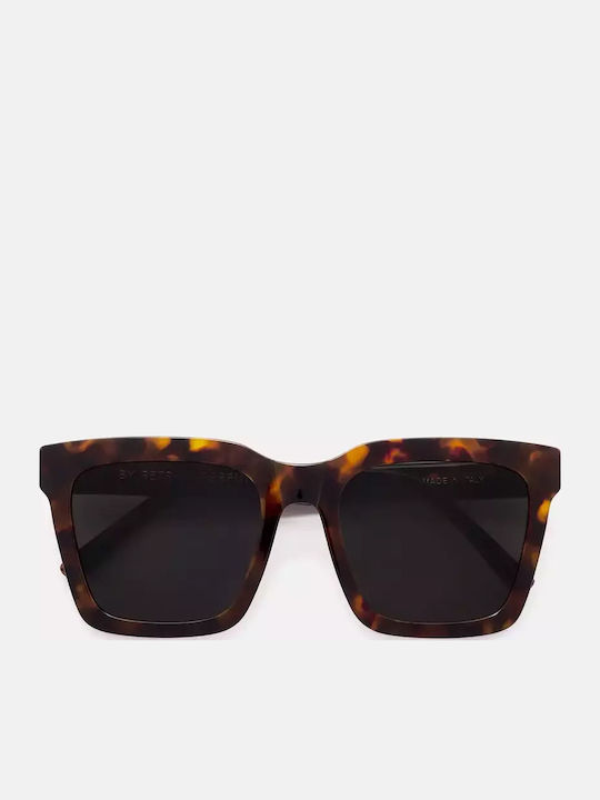 Retrosuperfuture Aalto Women's Sunglasses with Brown Tartaruga Plastic Frame and Gray Lens