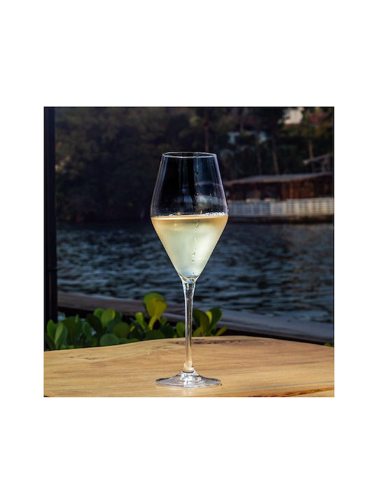 Bohemia Loxia Glass for White Wine made of Crystal Goblet 470ml