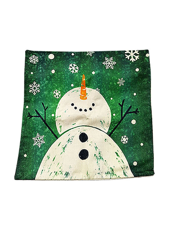 XMASfest Christmas Decorative Square Pillowcase 45x45cm (Μiscellaneous Designs/Colors)