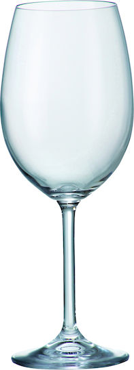 Bohemia Gastro Set of Glasses for Red Wine made of Crystal Stemmed 450ml 6pcs