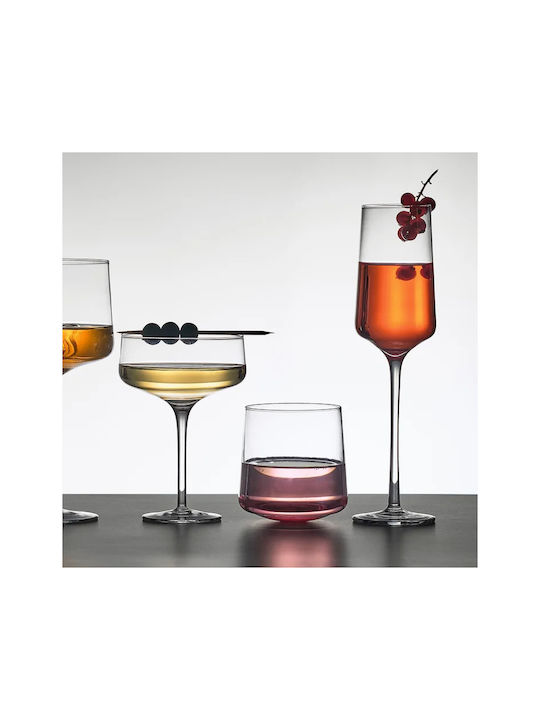 Zone Denmark Set de Pahare Cocteiluri din Cristal Fără Colțuri 270ml 2buc