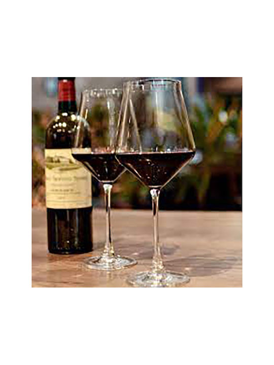 Bohemia Loxia Set of Glasses for Red Wine made of Crystal Stemmed 400ml 6pcs