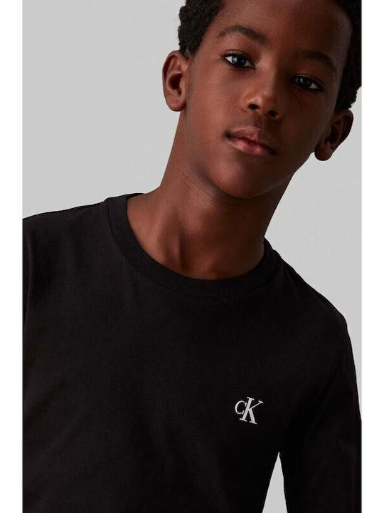 Σετ Παιδικές Μπλούζες Black, Bright White
