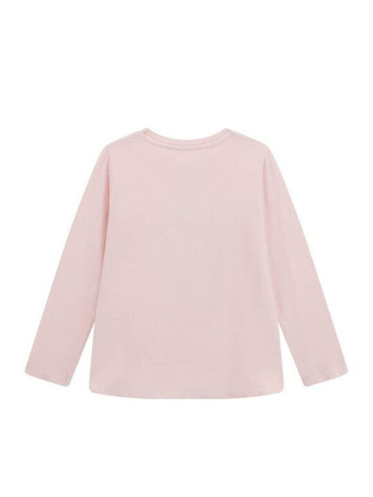 Kids' Shirt Long Sleeve Pink  Girl