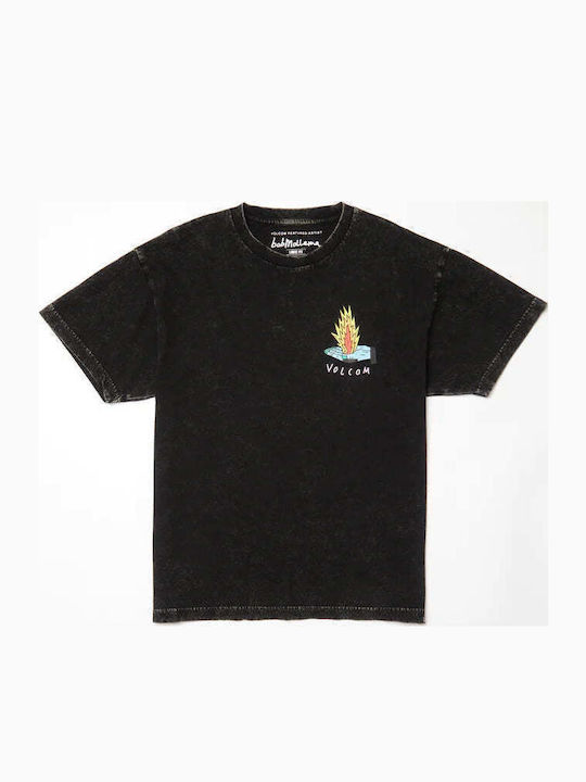 Kids' Shirt Short Sleeve Black Fa Bob Mollema 1