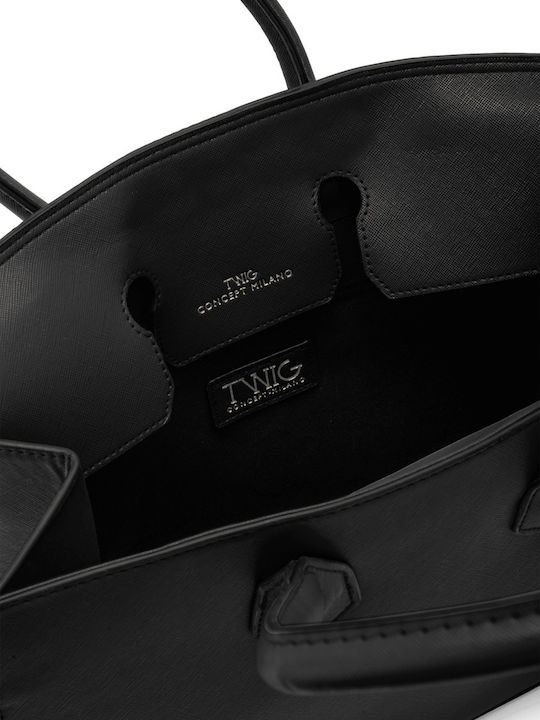 Lorrain Leder Damen Schultertasche Grau